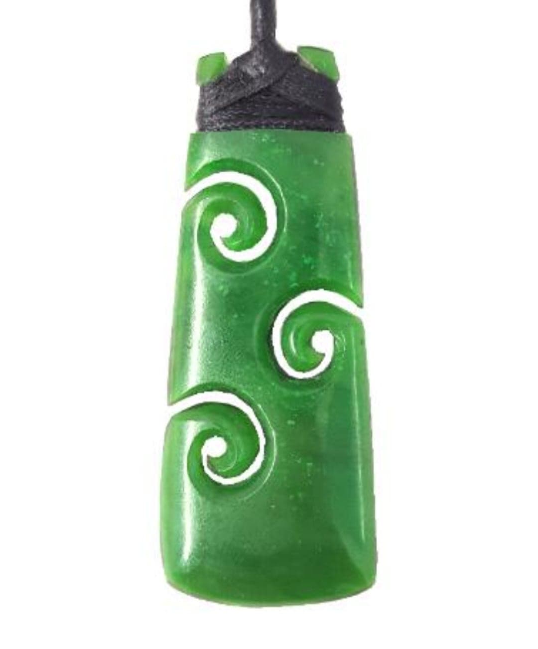 Triple Koru Toki Pendant — view 1