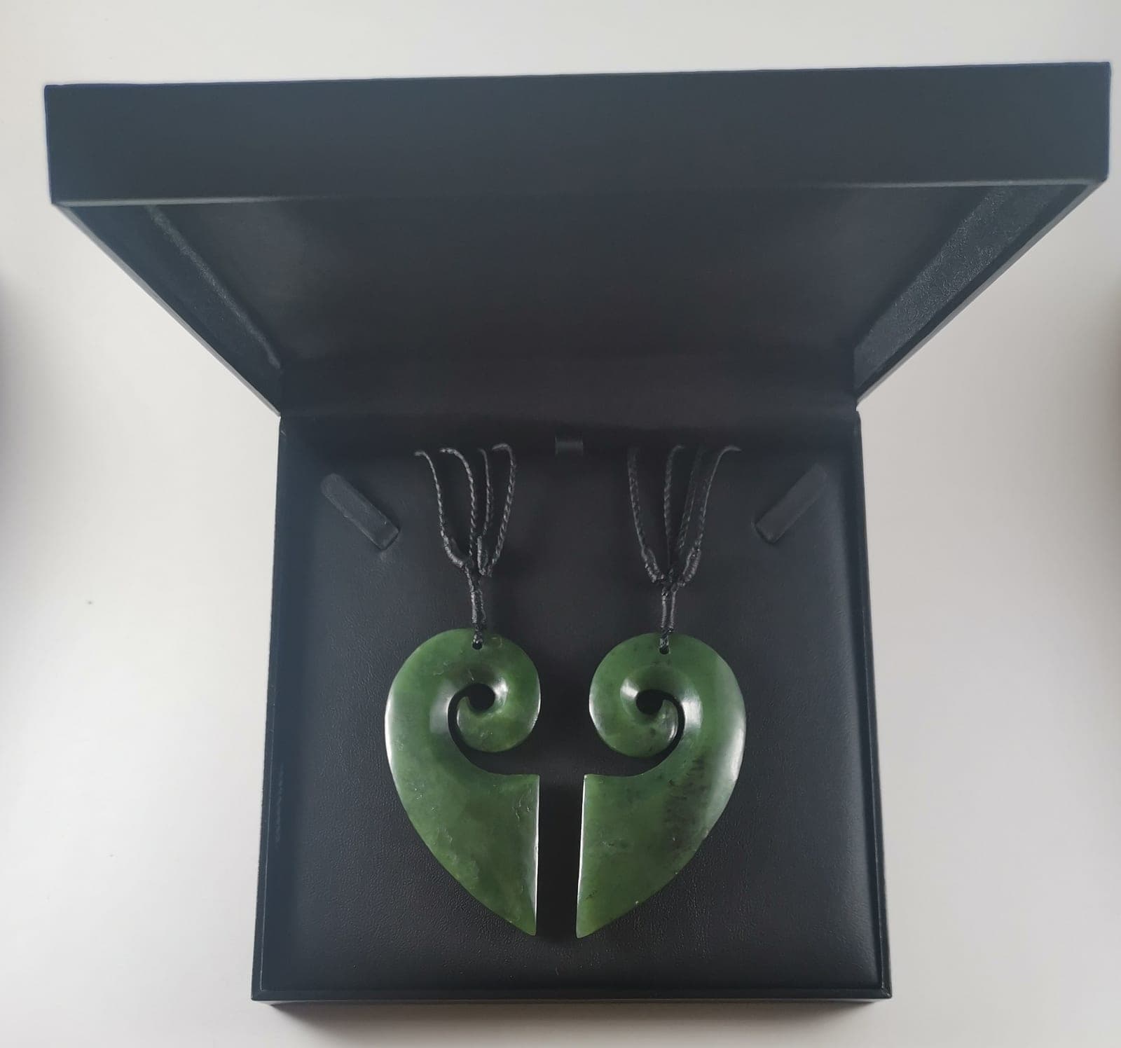 XL Split Heart Pendant — view 1