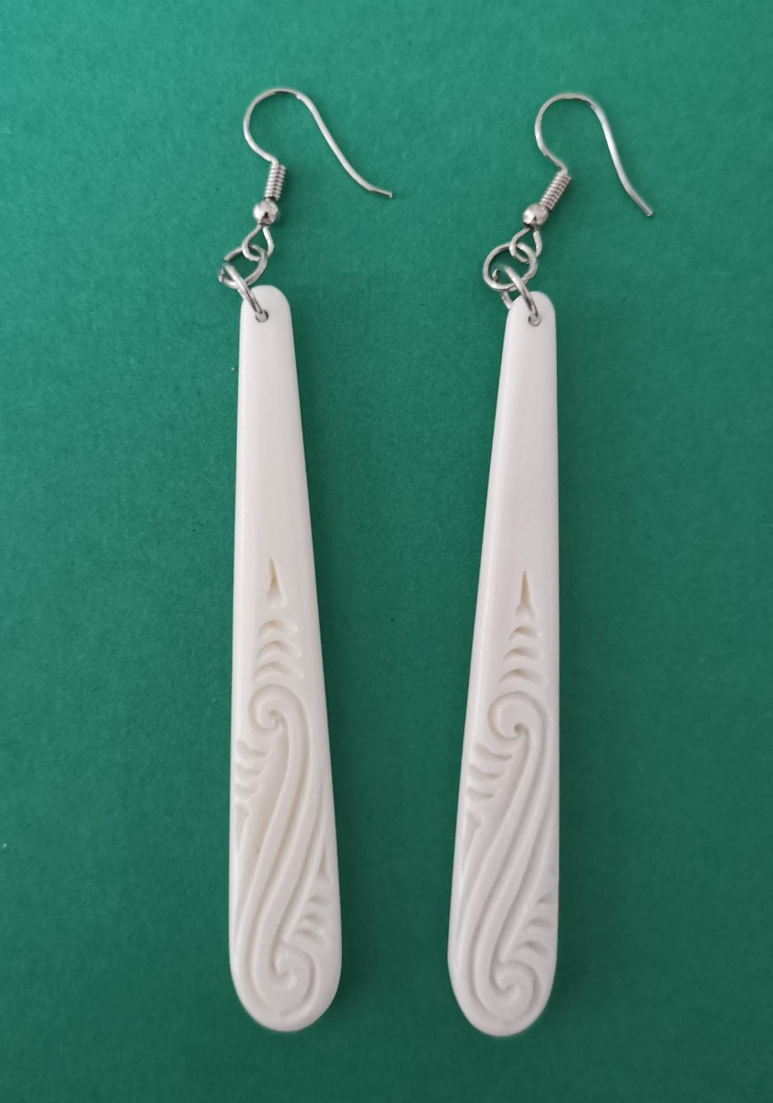 Bone Drop Earrings (Medium) — view 1