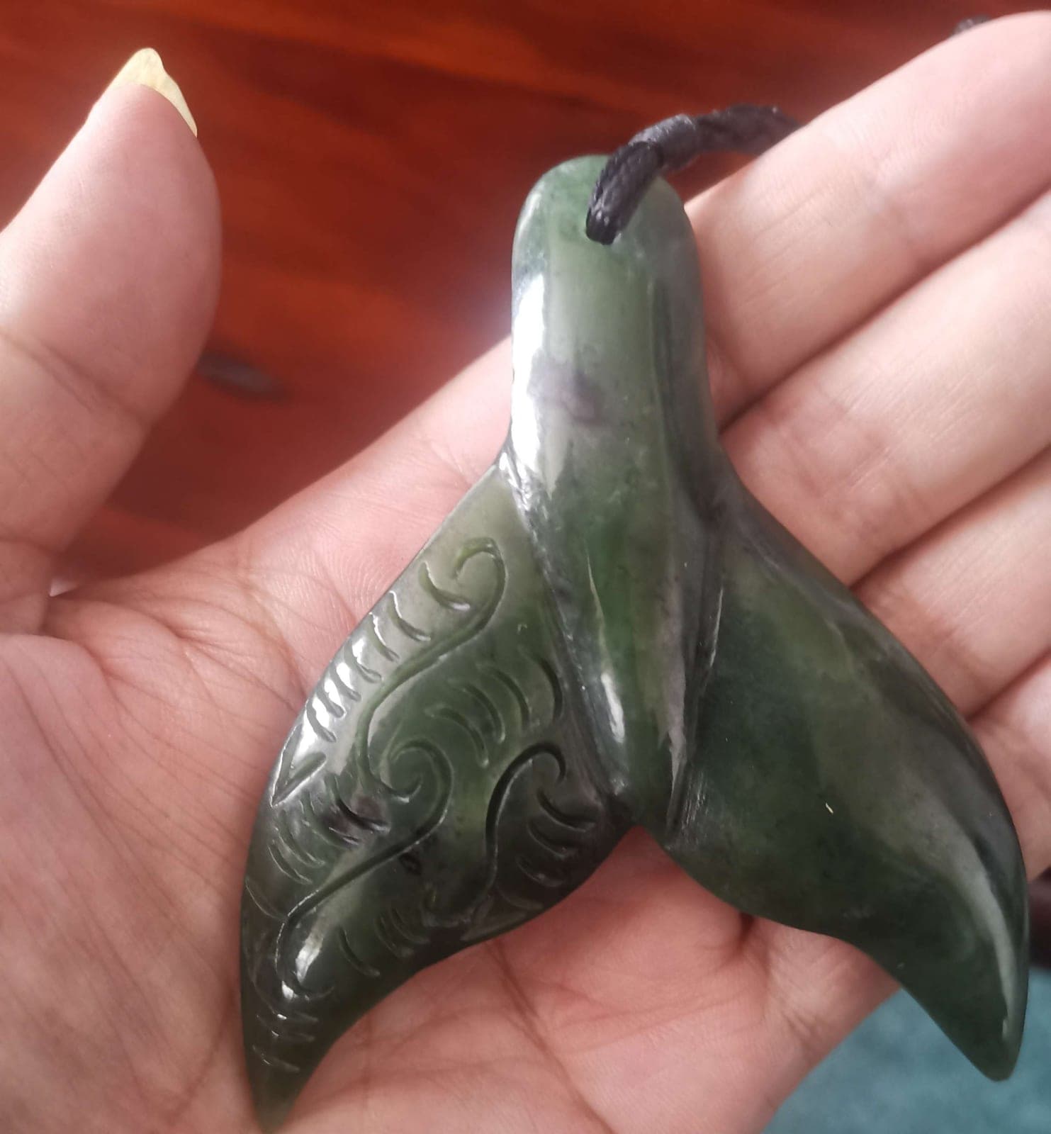 Whale Tail Greenstone — view 1