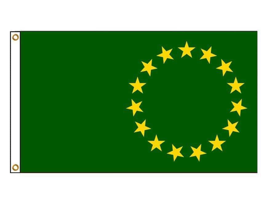 COOK ISLANDS FLAG (OLD) — view 1