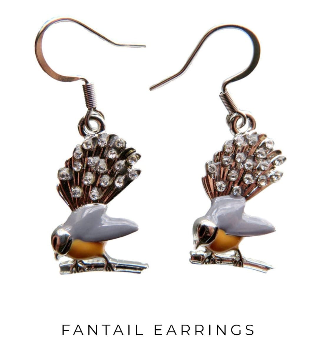 Fantail Earrings — view 1