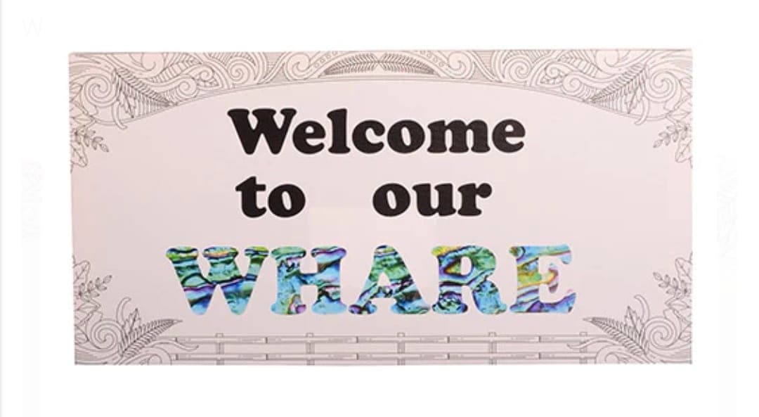 Welcome to our Whare Print — view 1