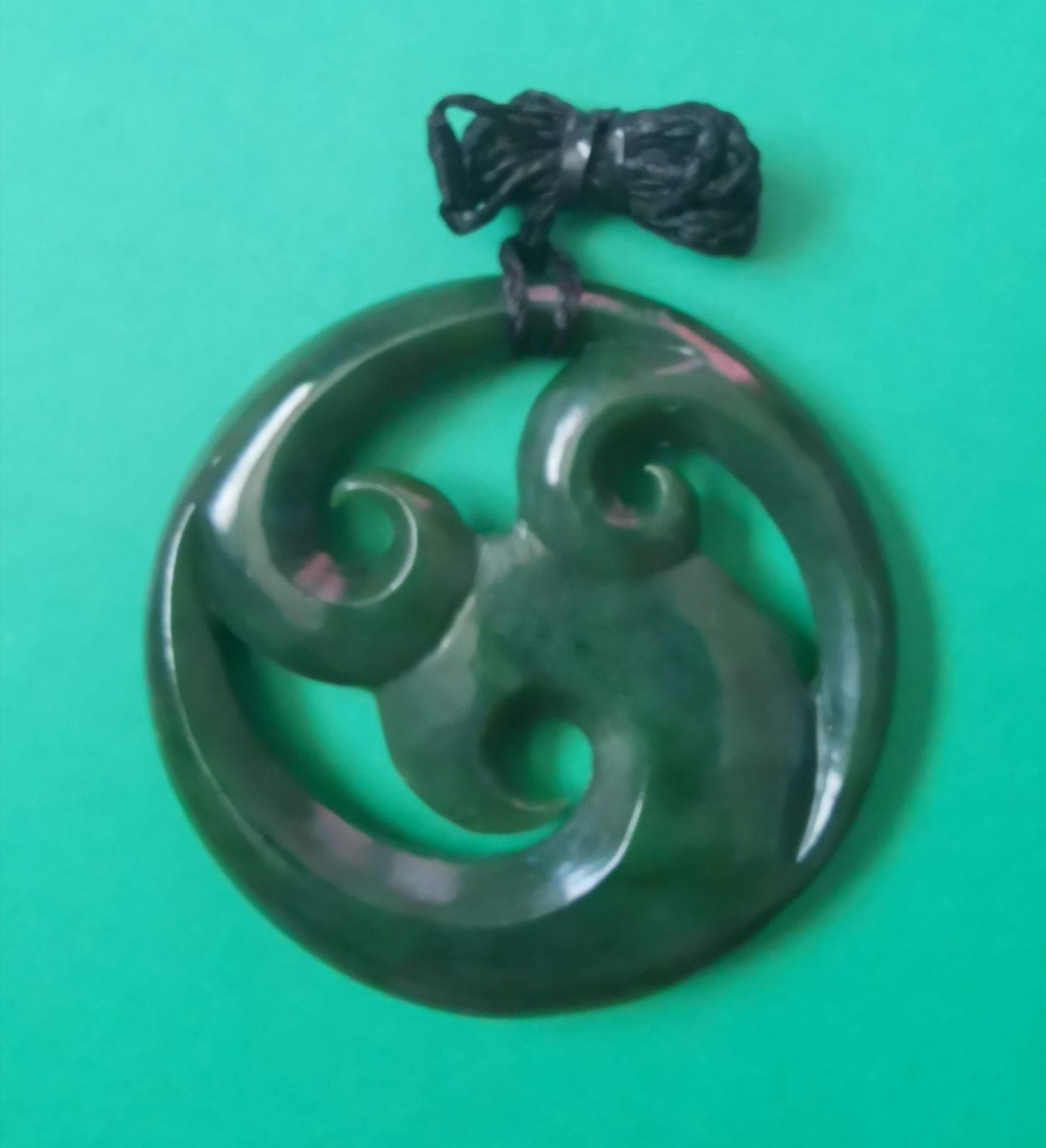 Triple Koru Circle — view 1