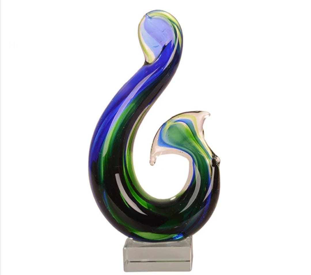 Glass Large Hook Ornament — view 1