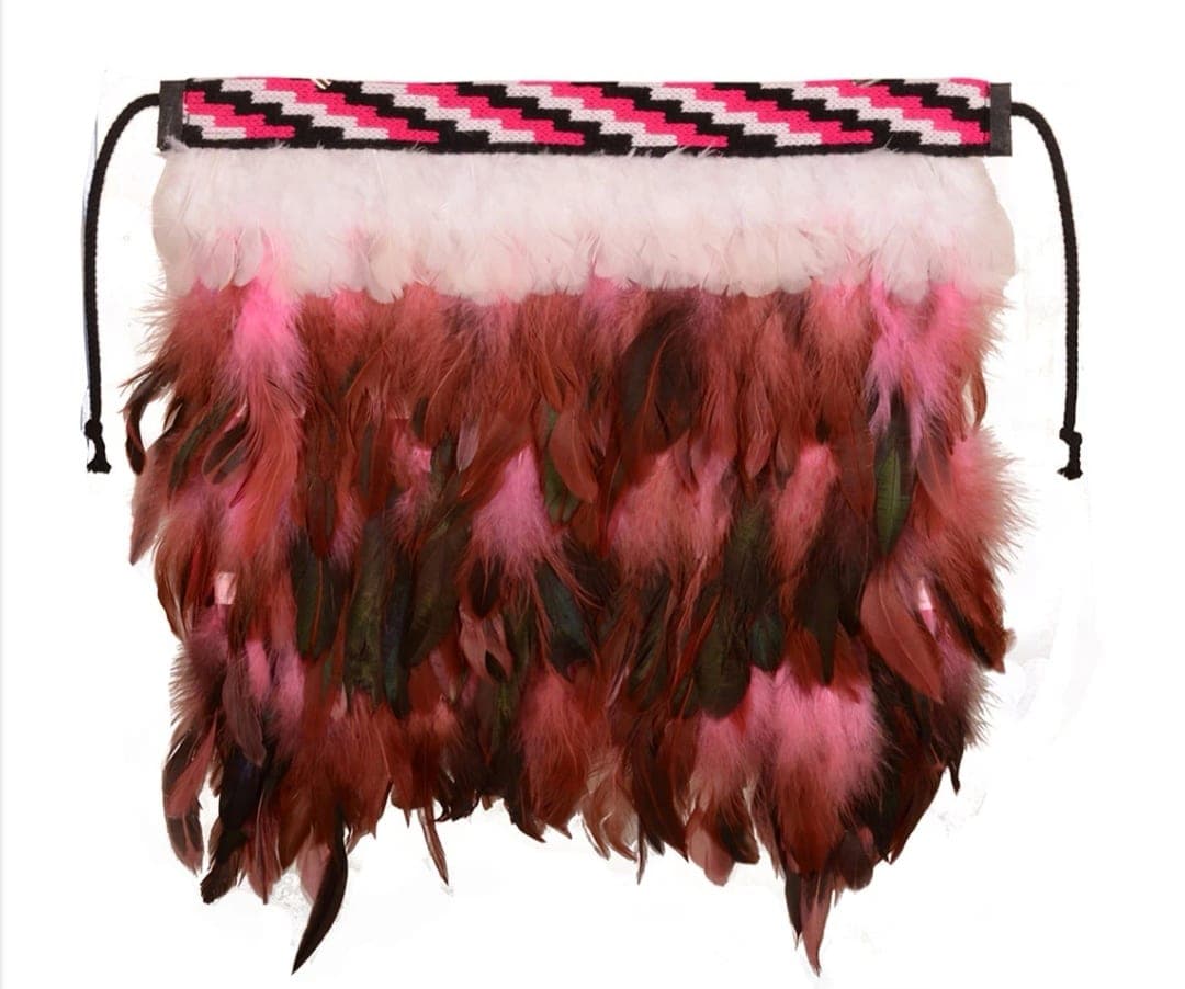 Baby Pink Korowai — view 1