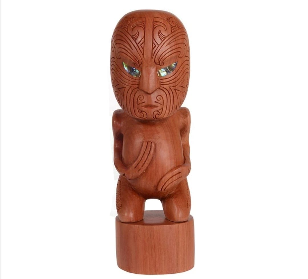 Wooden Tekoteko Carving — view 1
