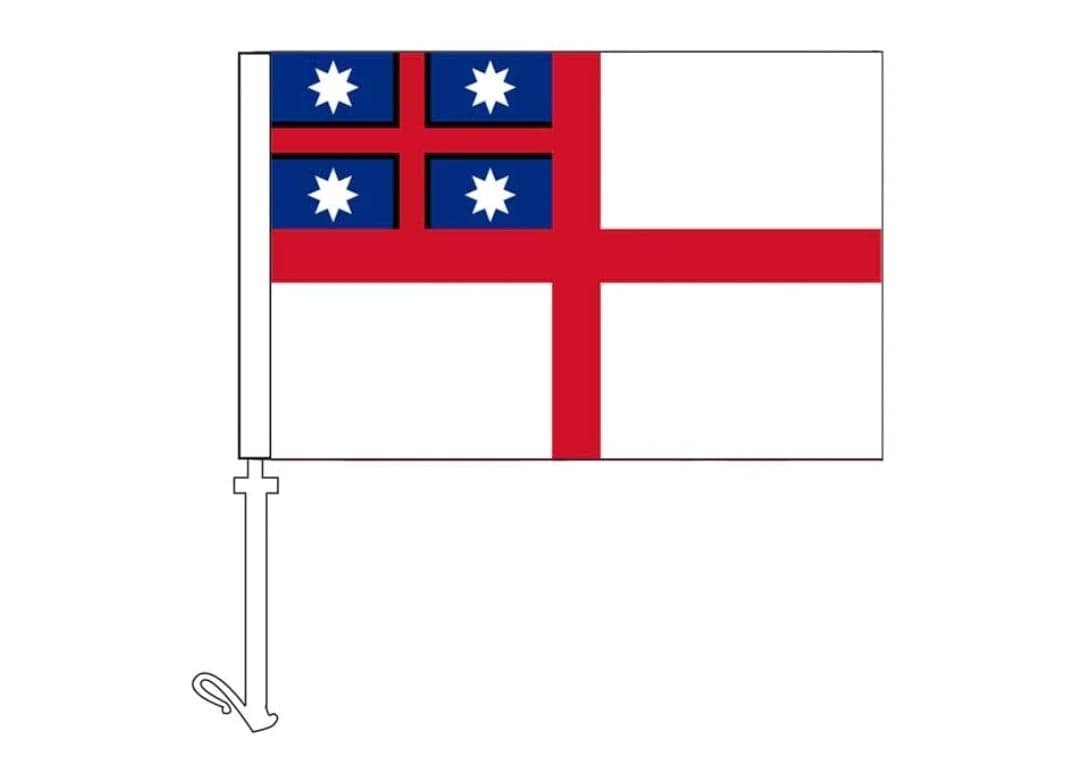 United Tribes Car Flag — view 1
