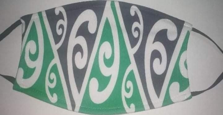 Kiwiana facemask — view 1