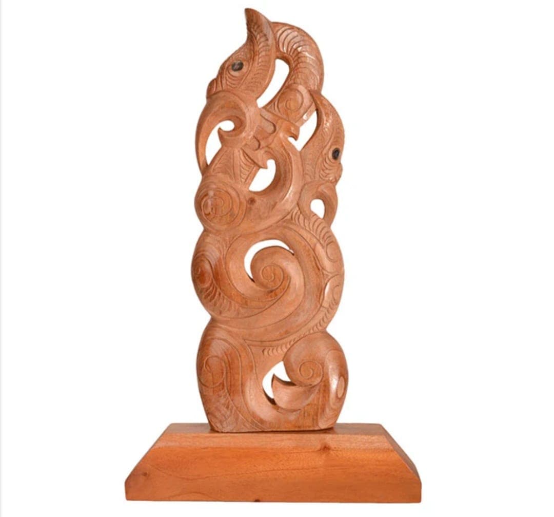 XL  Manaia Carving on Stand — view 1