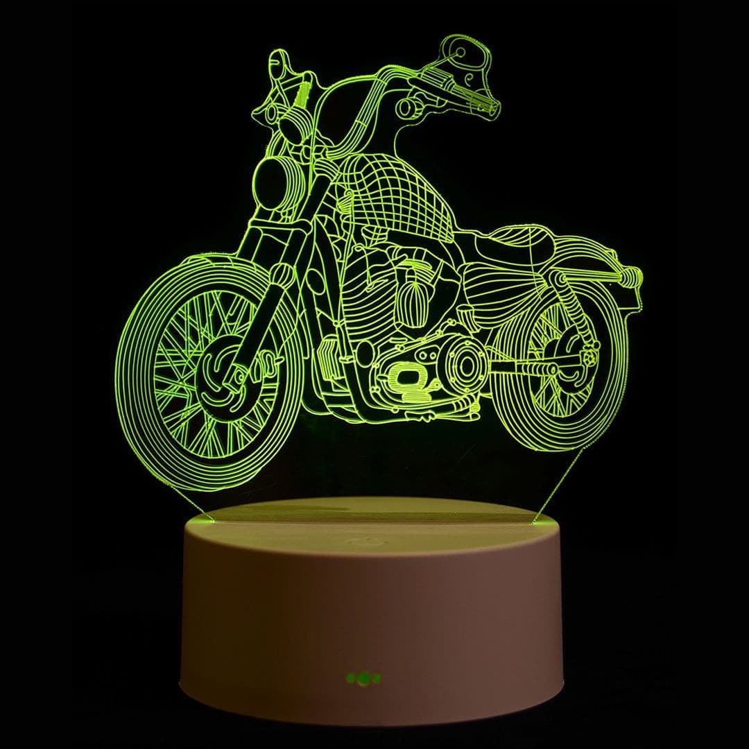 LED Night Light - Motorcycle — view 1