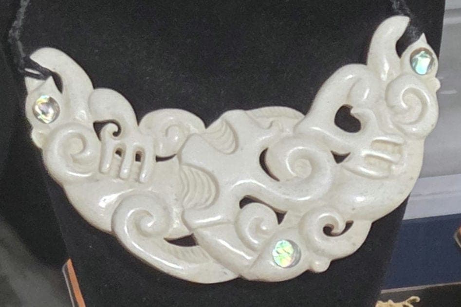 Double Manaia Whalebone — view 1
