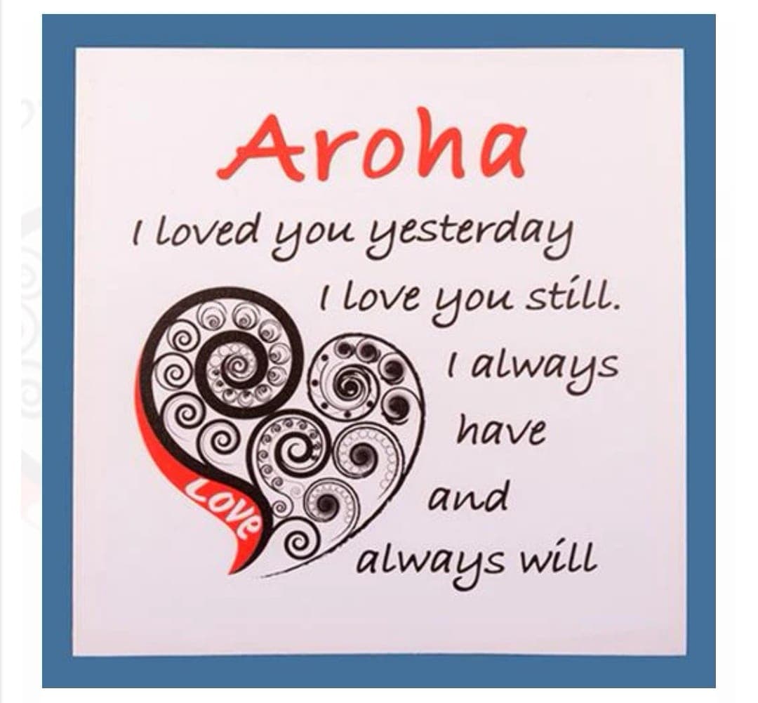 Aroha Wall Canvas — view 1