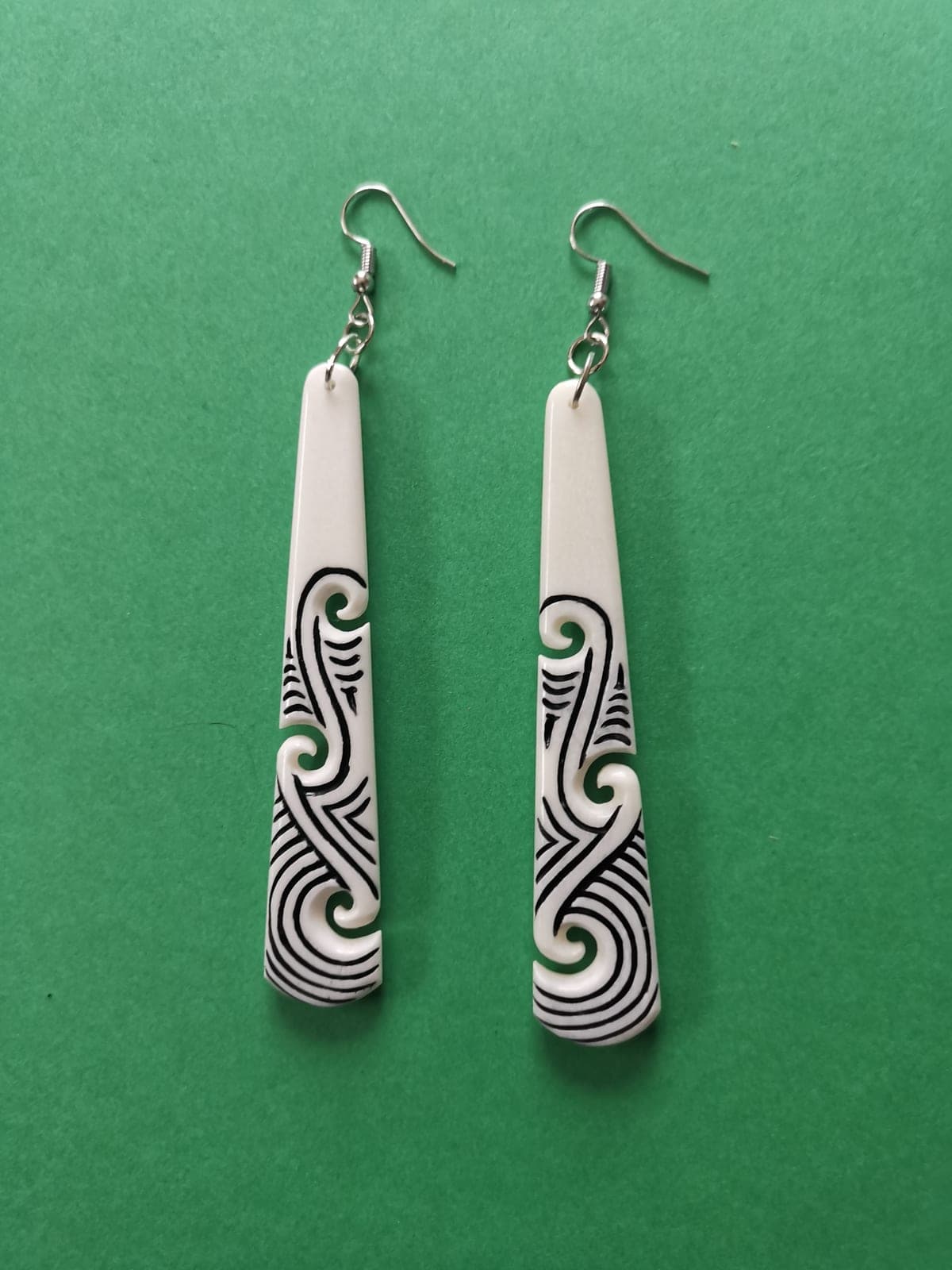 Tattoo Bone Drop Earrings — view 1