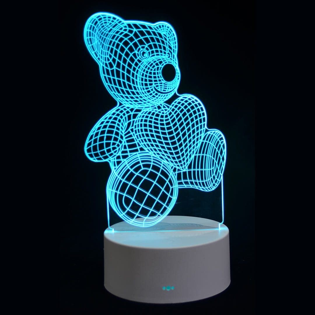 LED Night Light - Teddy Bear — view 1