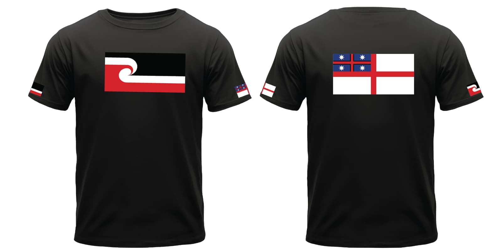 TRT & He Whakaputanga T-shirts — view 1