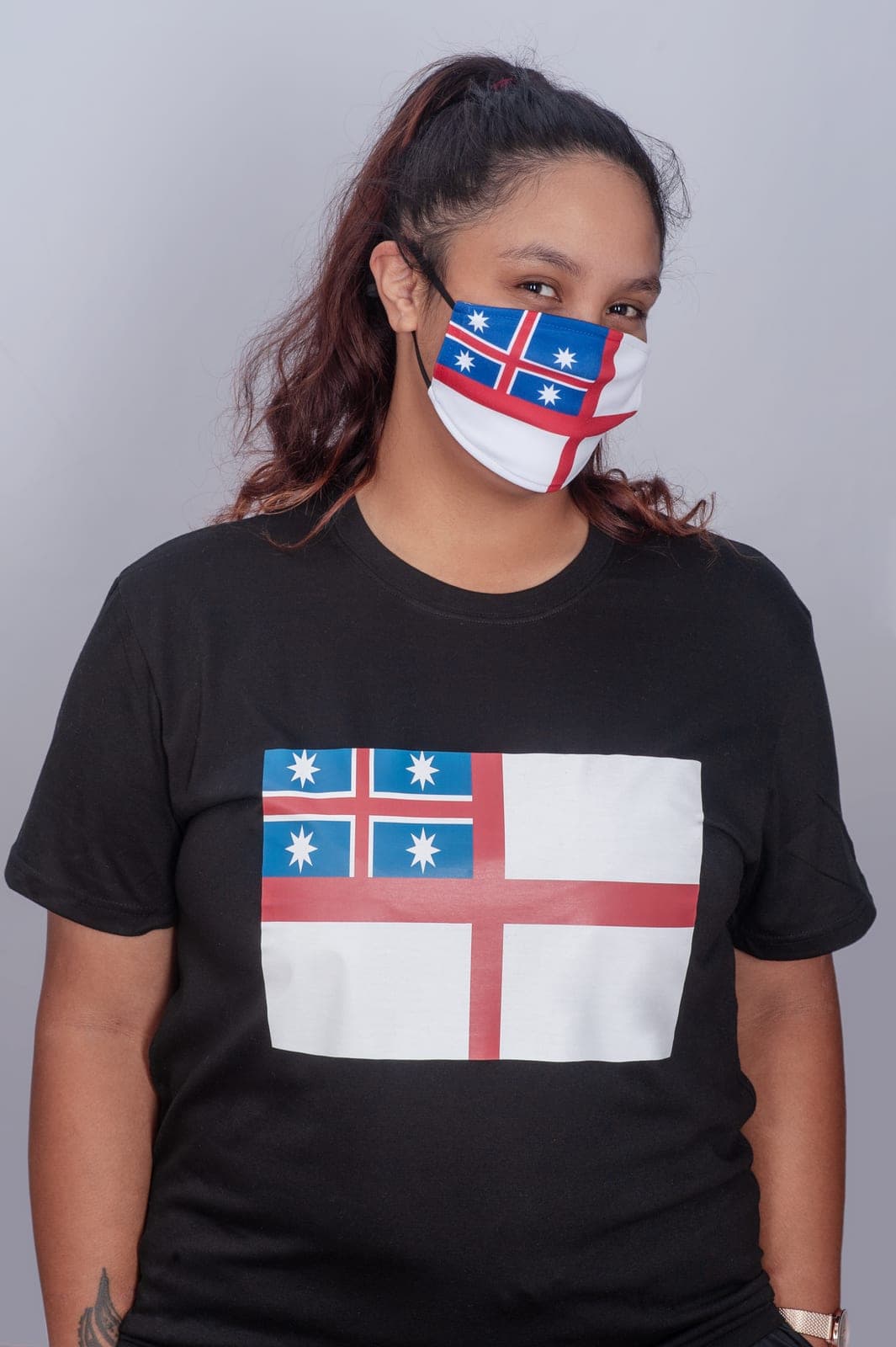 United Tribes of New Zealand Shirt and Face Mask