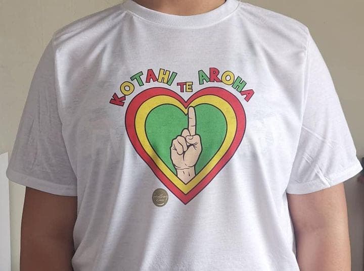 Kotahi Te Aroha T-shirt — view 1