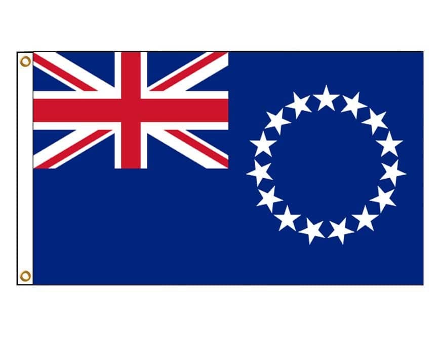 COOK ISLANDS FLAG — view 1