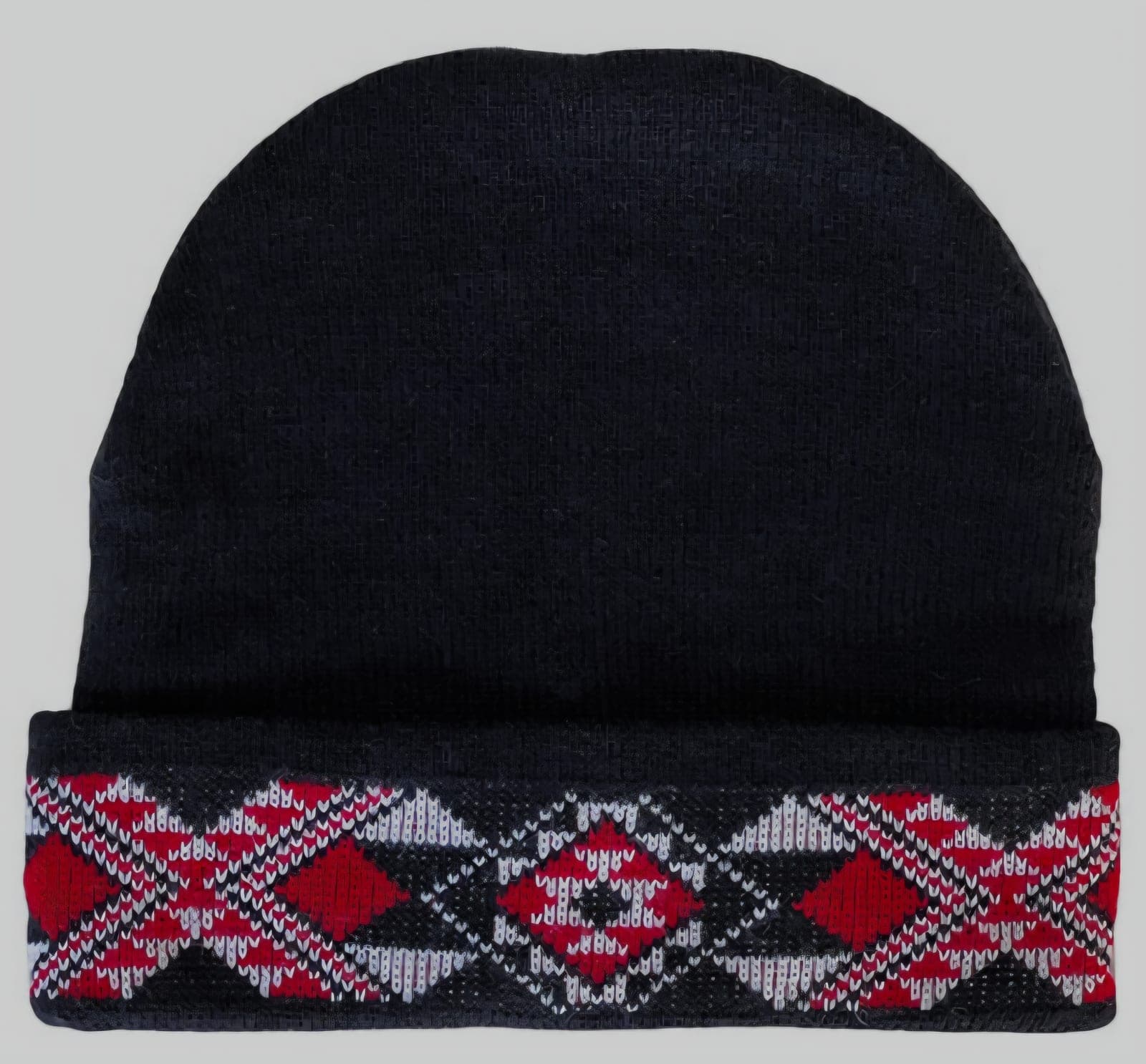 Red Taniko Beanie