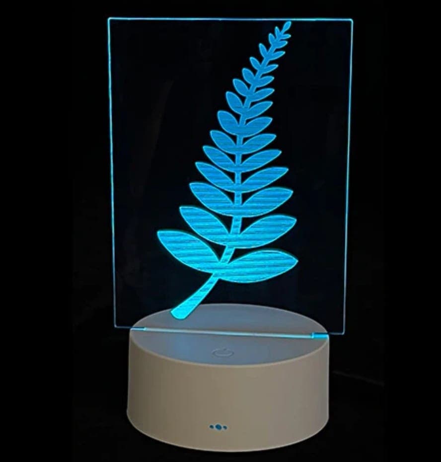 NZ Fern Led Light — view 1