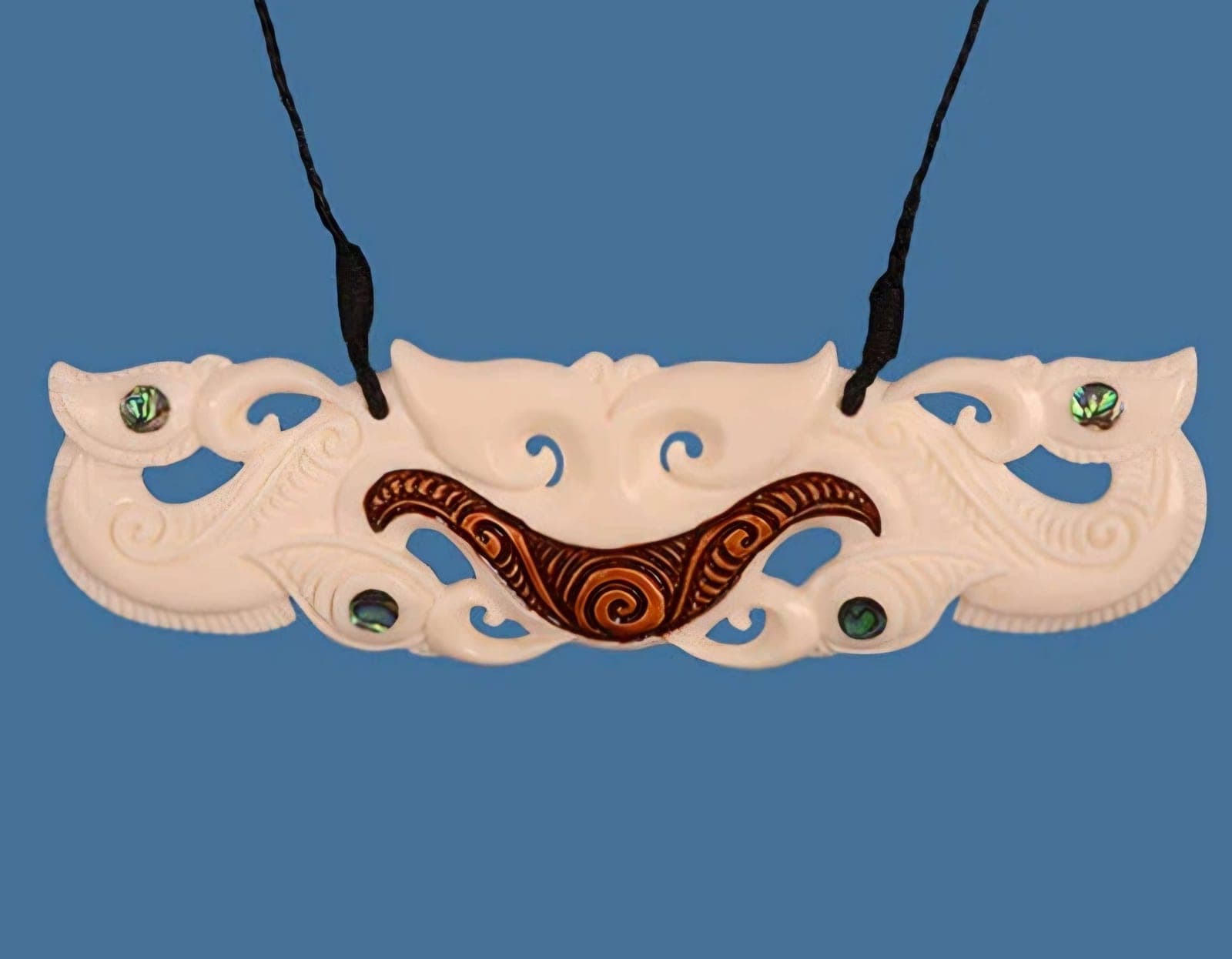 Manaia Spirit Pendant Necklace — view 1