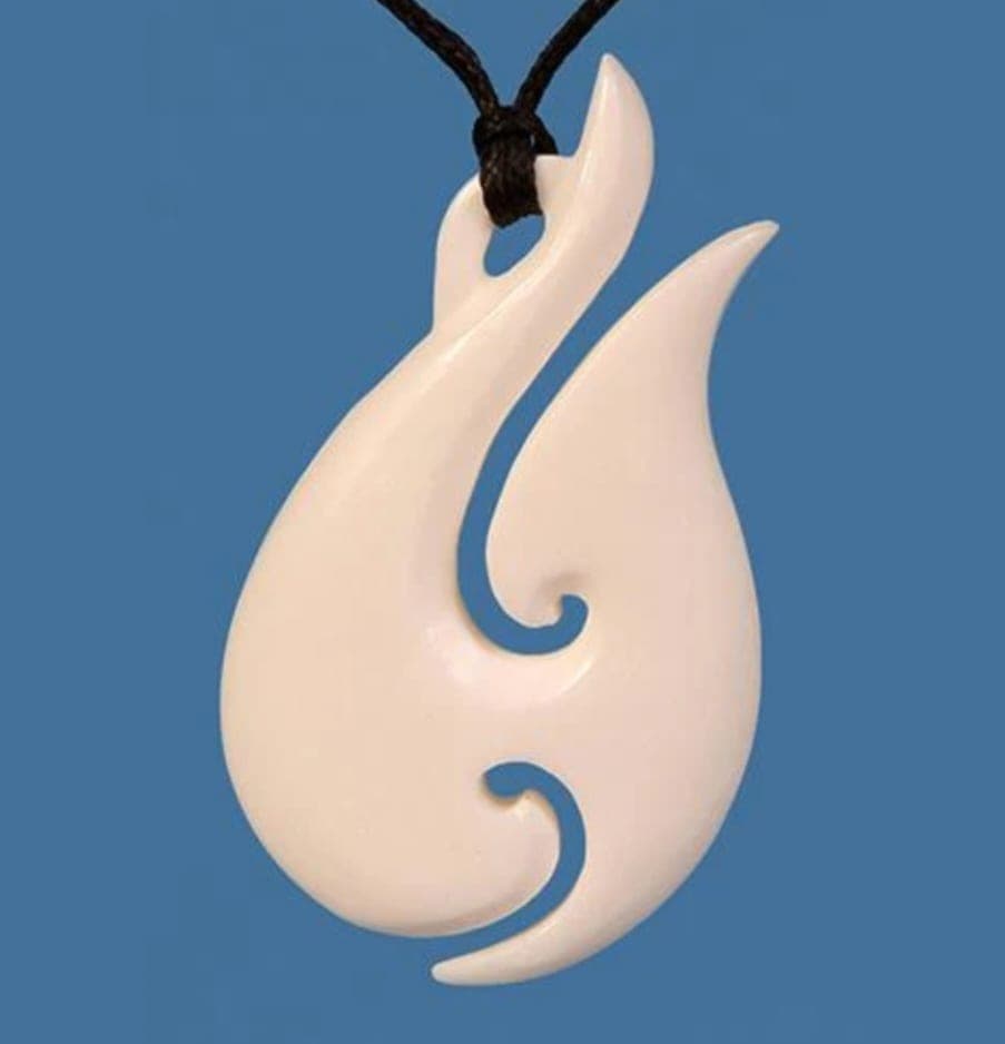 Bone Hook Pendant — view 1