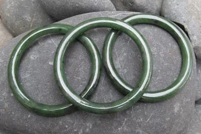 Greenstone Bangle — view 1