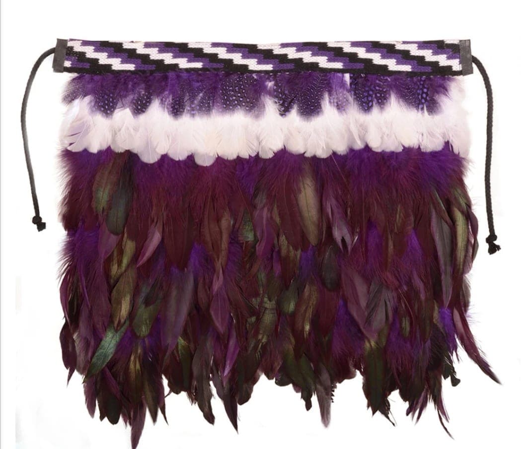 Purple Baby Korowai — view 1