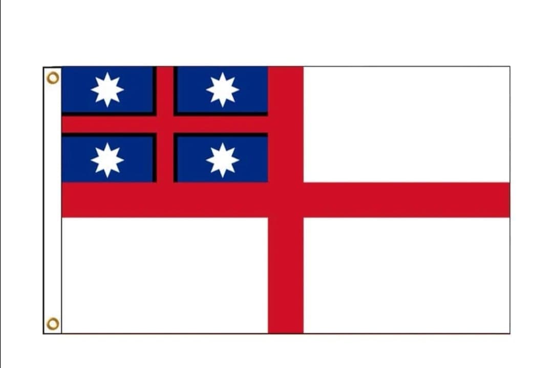 HE WHAKAPUTANGA FLAG, UNITED TRIBES OF NEW ZEALAND - 1834 — view 1