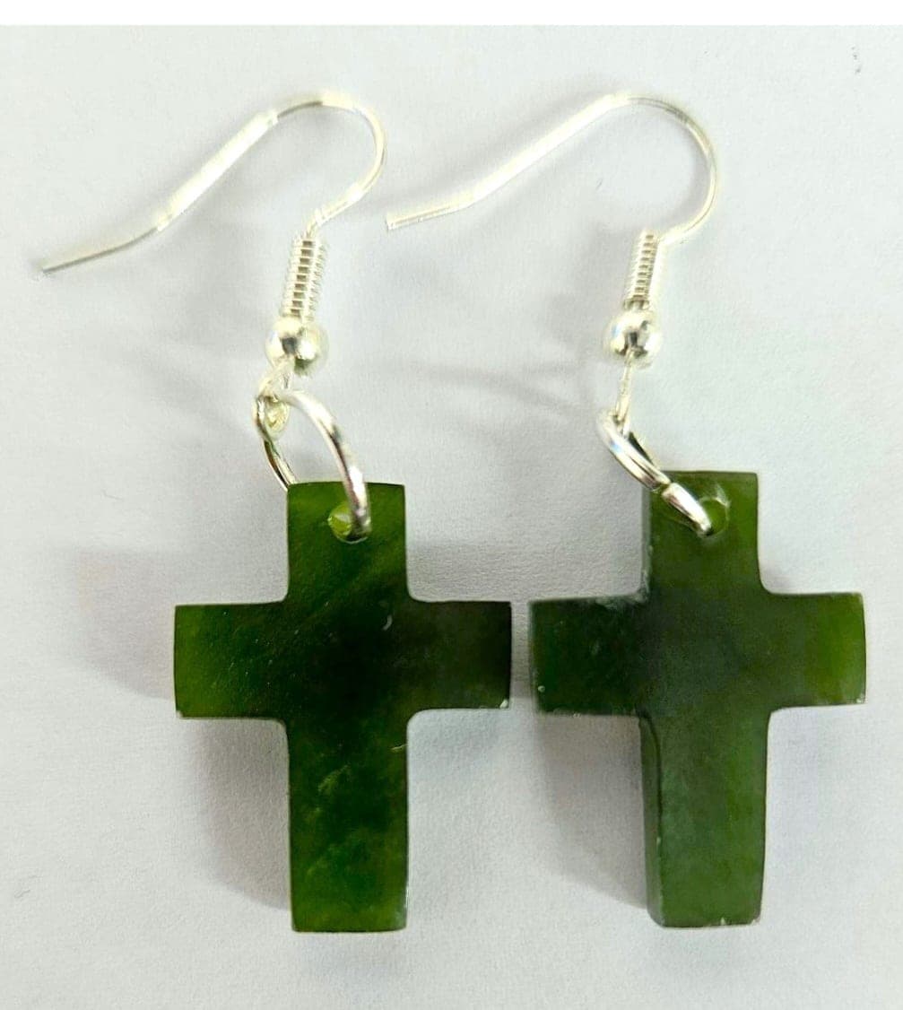 Cross Earrings — view 1