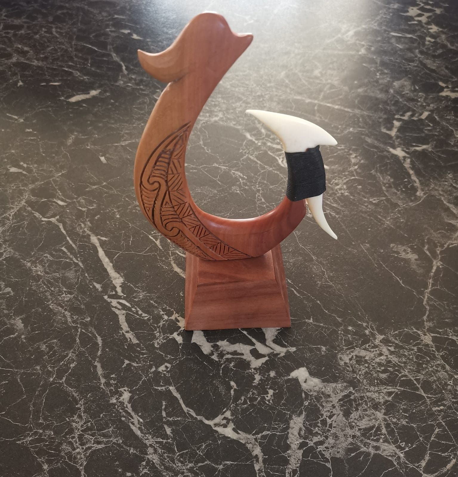 Wooden Fish Hook — view 1