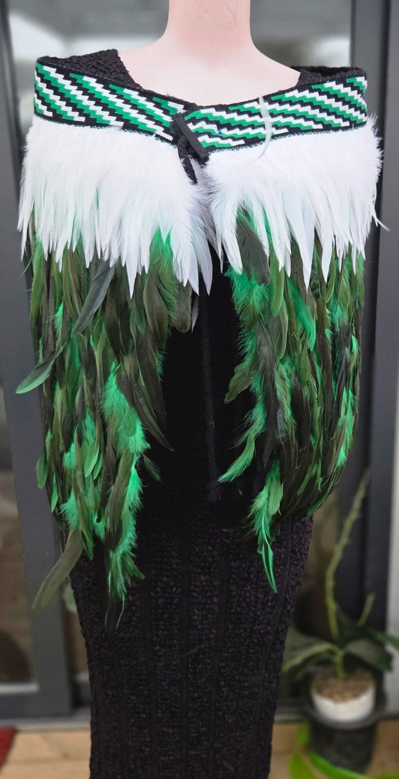 Kākāriki Half Length Korowai